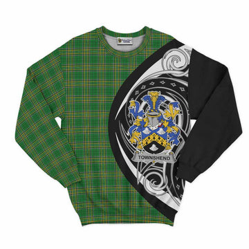 Townshend Irish Clan Sweatshirt Celtic Circle Style Unisex - Tartan Vibes Clothing