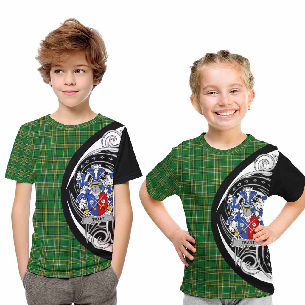Trant Irish Clan Kid T-Shirt Celtic Circle Style Youth XL Size14 - Tartan Vibes Clothing