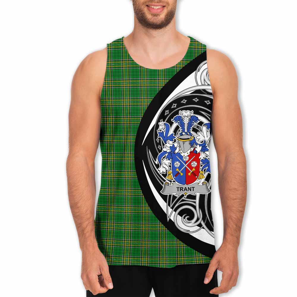 Trant Irish Clan Men's Tank Top Celtic Circle Style Men - Tartan Vibes Clothing