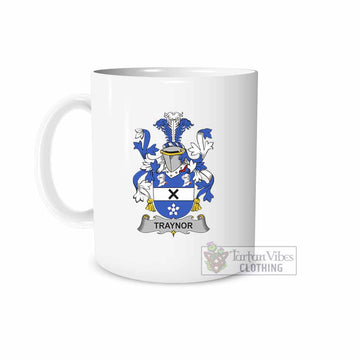 Traynor Irish Clan Coat of Arms Ceramic Mug