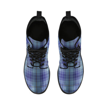 Traynor Tartan Leather Boots