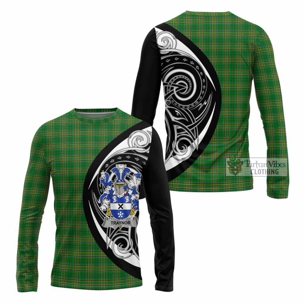 Traynor Irish Clan Long Sleeve T-Shirt Celtic Circle Style - Tartan Vibes Clothing