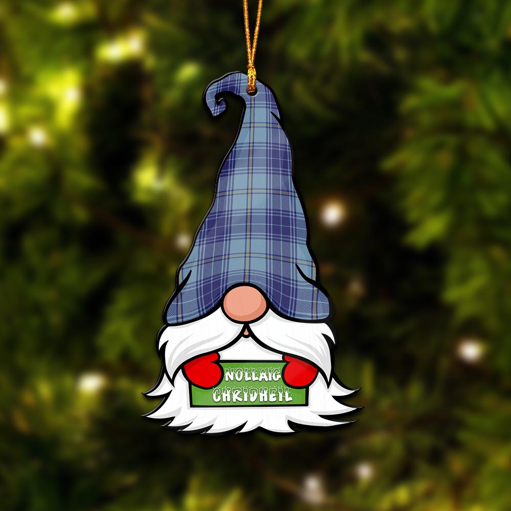 Traynor Gnome Christmas Ornament with His Tartan Christmas Hat - Tartan Vibes Clothing