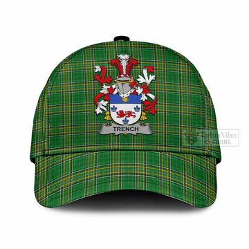 Trench Irish Clan Tartan Classic Cap with Coat of Arms