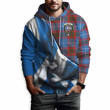 Trotter Tartan Hoodie with Family Crest Scotland Patriotic Style