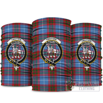 Trotter Tartan Neck Gaiters, Tartan Bandanas, Tartan Head Band with Family Crest