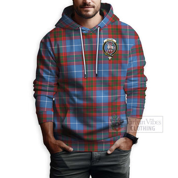 Trotter Tartan Hoodie with Family Crest Celtic Skull Style