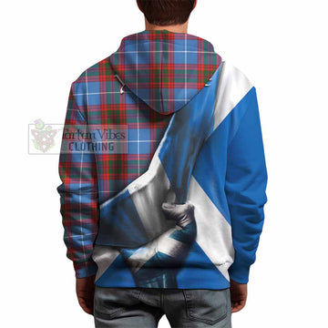 Trotter Tartan Hoodie with Family Crest Scotland Patriotic Style