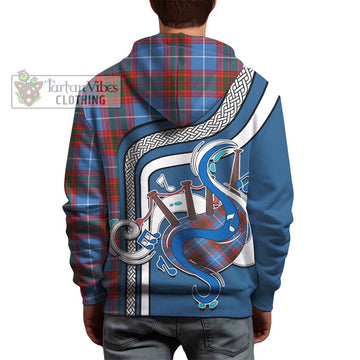 Trotter Tartan Hoodie with Epic Bagpipe Style