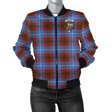 Trotter Tartan Bomber Jacket with Family Crest