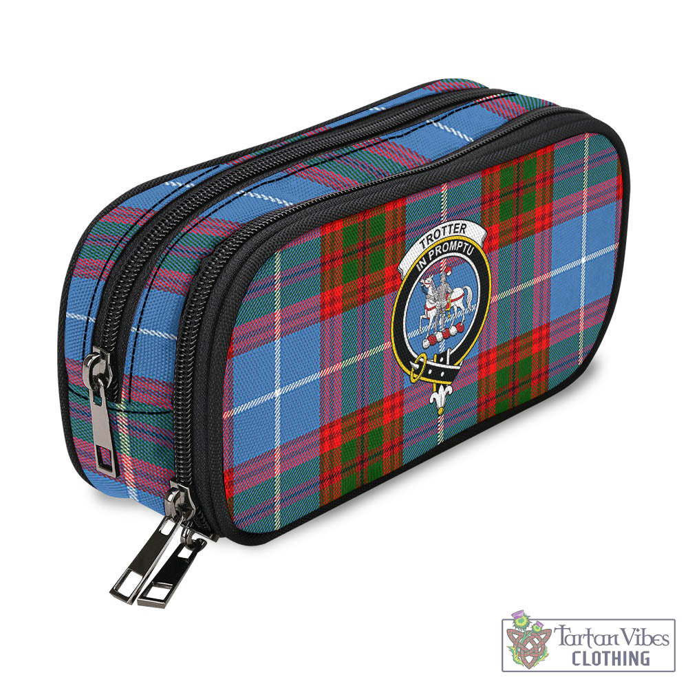 Tartan Vibes Clothing Trotter Tartan Pen and Pencil Case with Family Crest