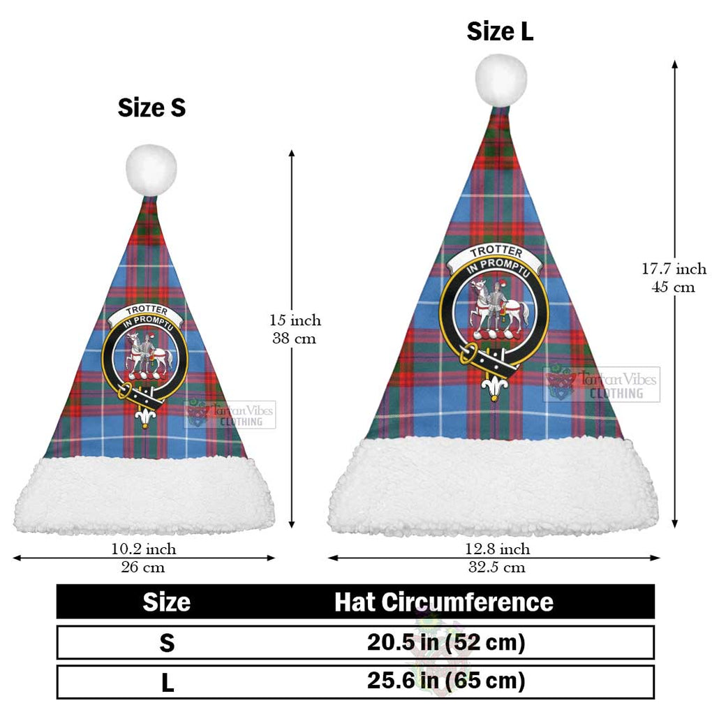 Tartan Vibes Clothing Trotter Tartan Christmas Santa Hats with Family Crest