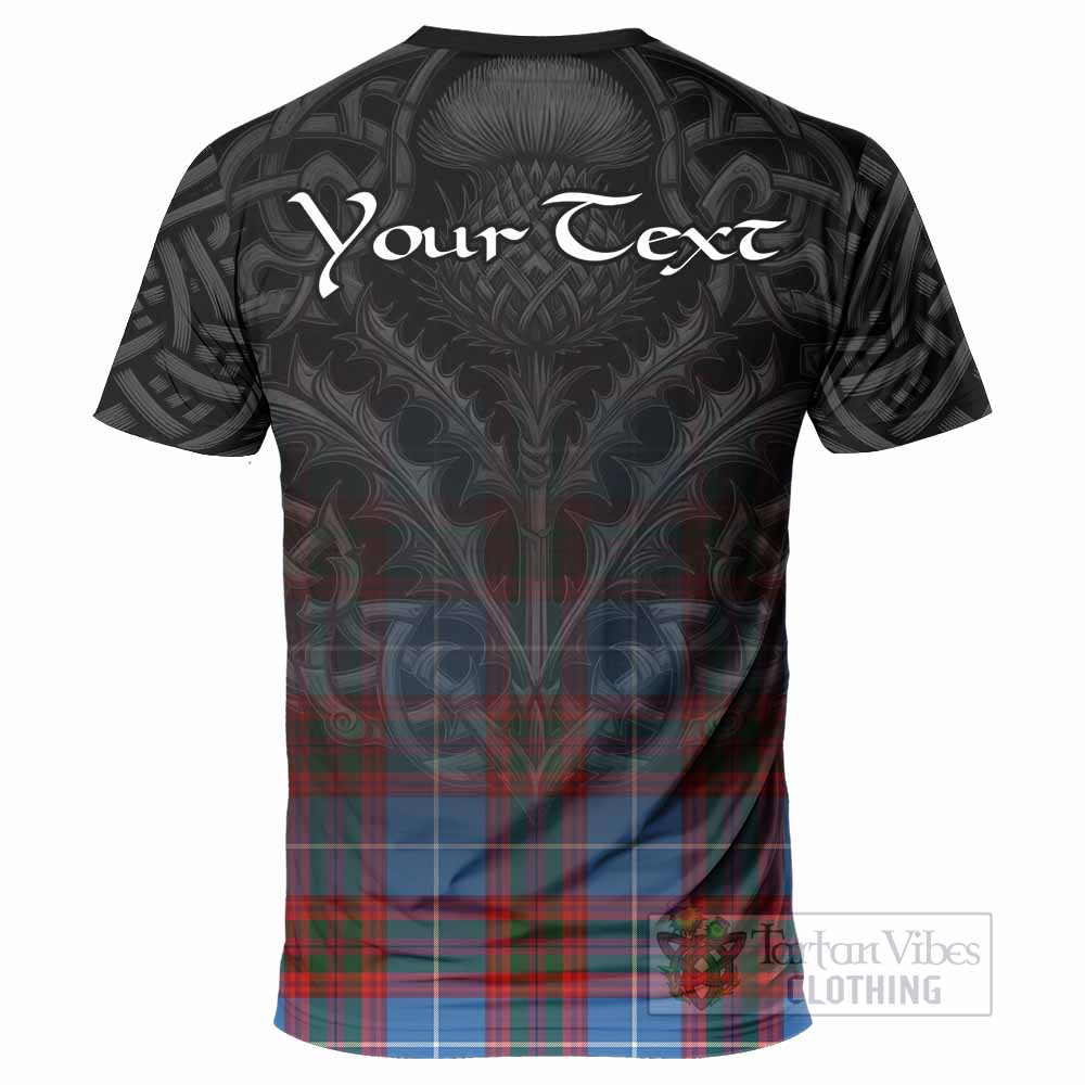 Tartan Vibes Clothing Trotter Tartan T-Shirt with Family Crest Celtic Thistle Vibes