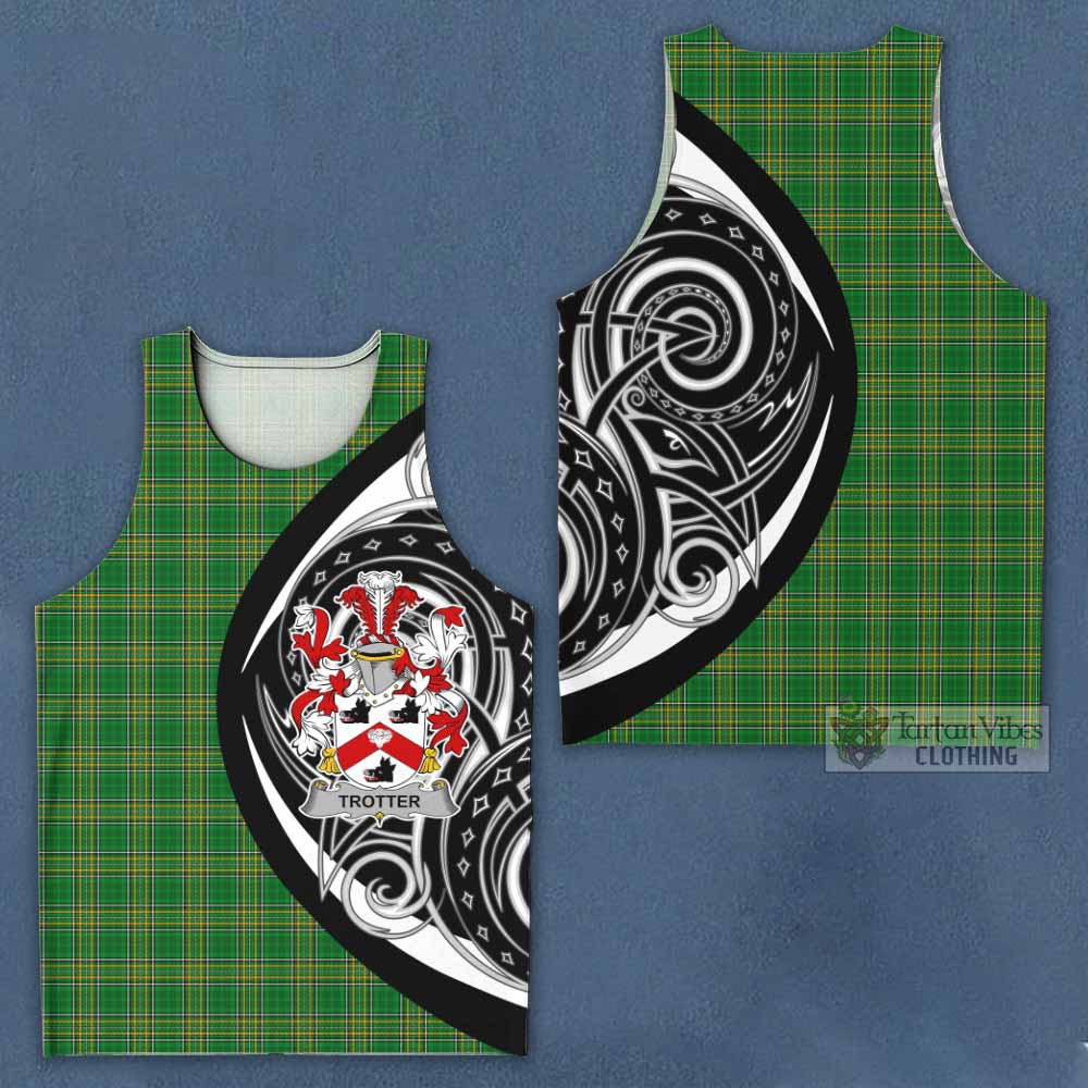 Trotter Irish Clan Men's Tank Top Celtic Circle Style - Tartan Vibes Clothing