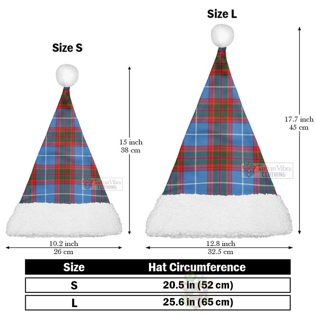 Tartan Vibes Clothing Trotter Tartan Christmas Santa Hats