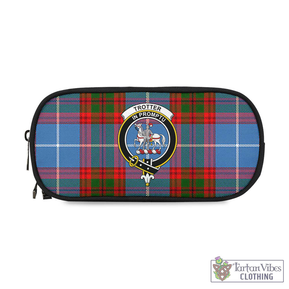 Tartan Vibes Clothing Trotter Tartan Pen and Pencil Case with Family Crest