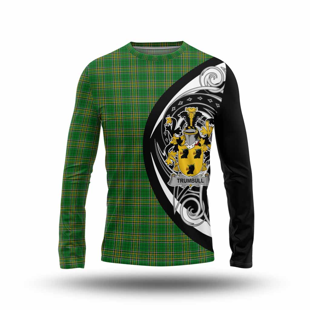 Trumbull Irish Clan Long Sleeve T-Shirt Celtic Circle Style Unisex - Tartan Vibes Clothing