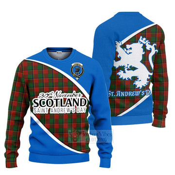 Turnbull Family Crest Tartan Ugly Sweater Celebrate Saint Andrew's Day in Style