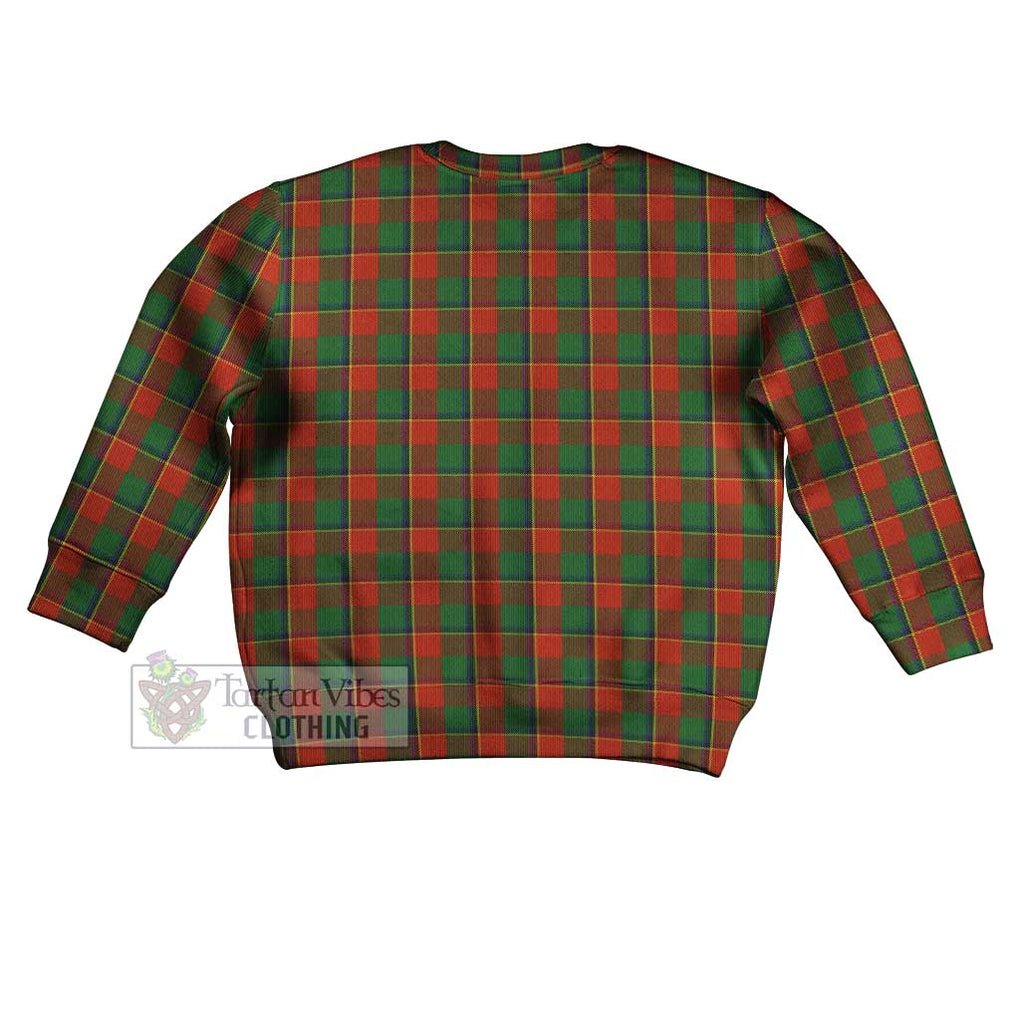 Tartan Vibes Clothing Turnbull Tartan Kid Ugly Sweater with Family Crest