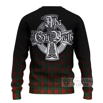 Turnbull Tartan Ugly Sweater Featuring Alba Gu Brath Family Crest Celtic Inspired