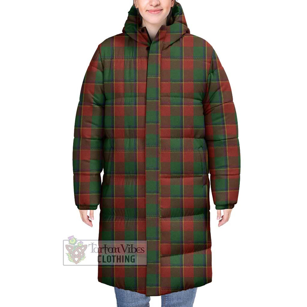 Tartan Vibes Clothing Turnbull Tartan Long Down Jacket