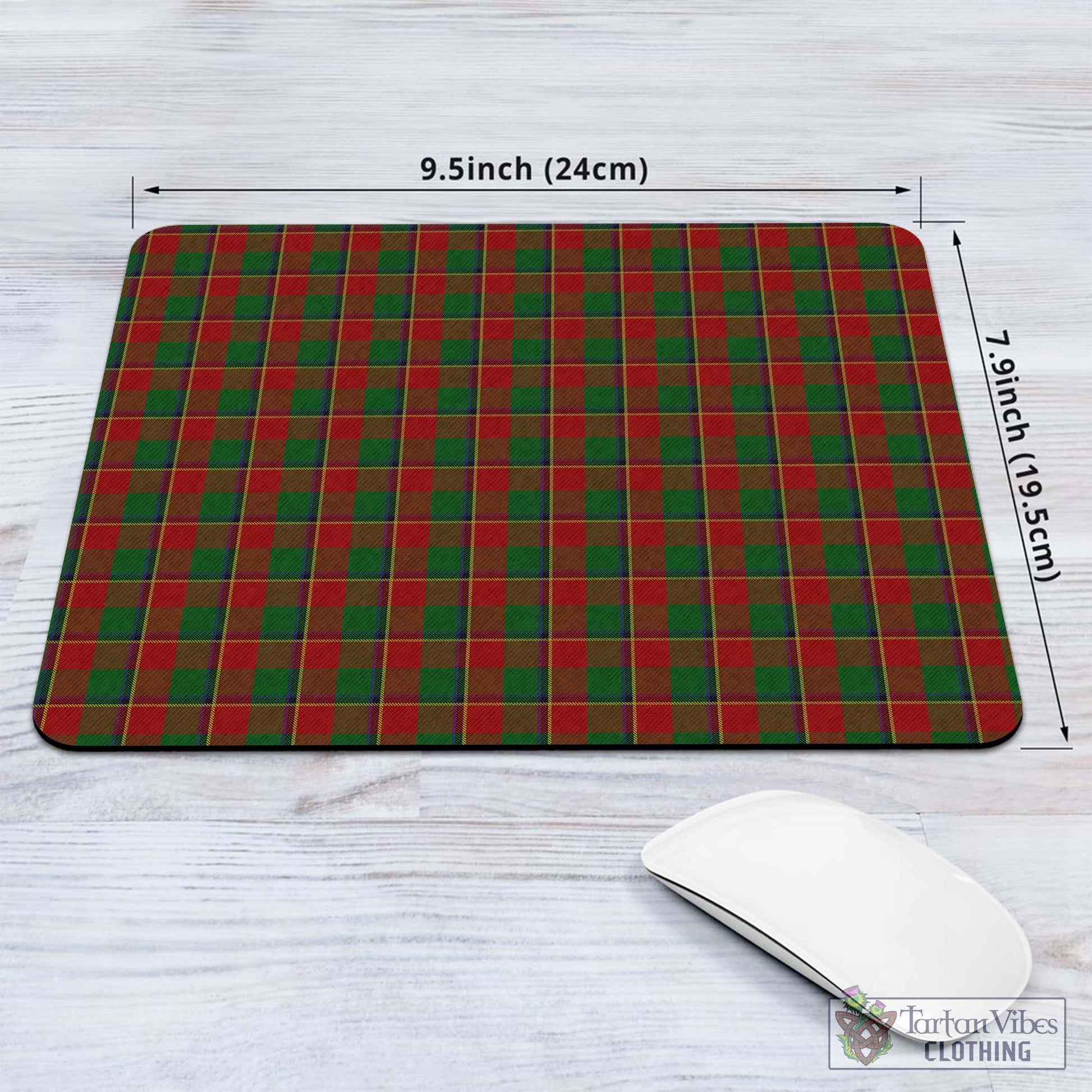 Tartan Vibes Clothing Turnbull Dress Tartan Mouse Pad