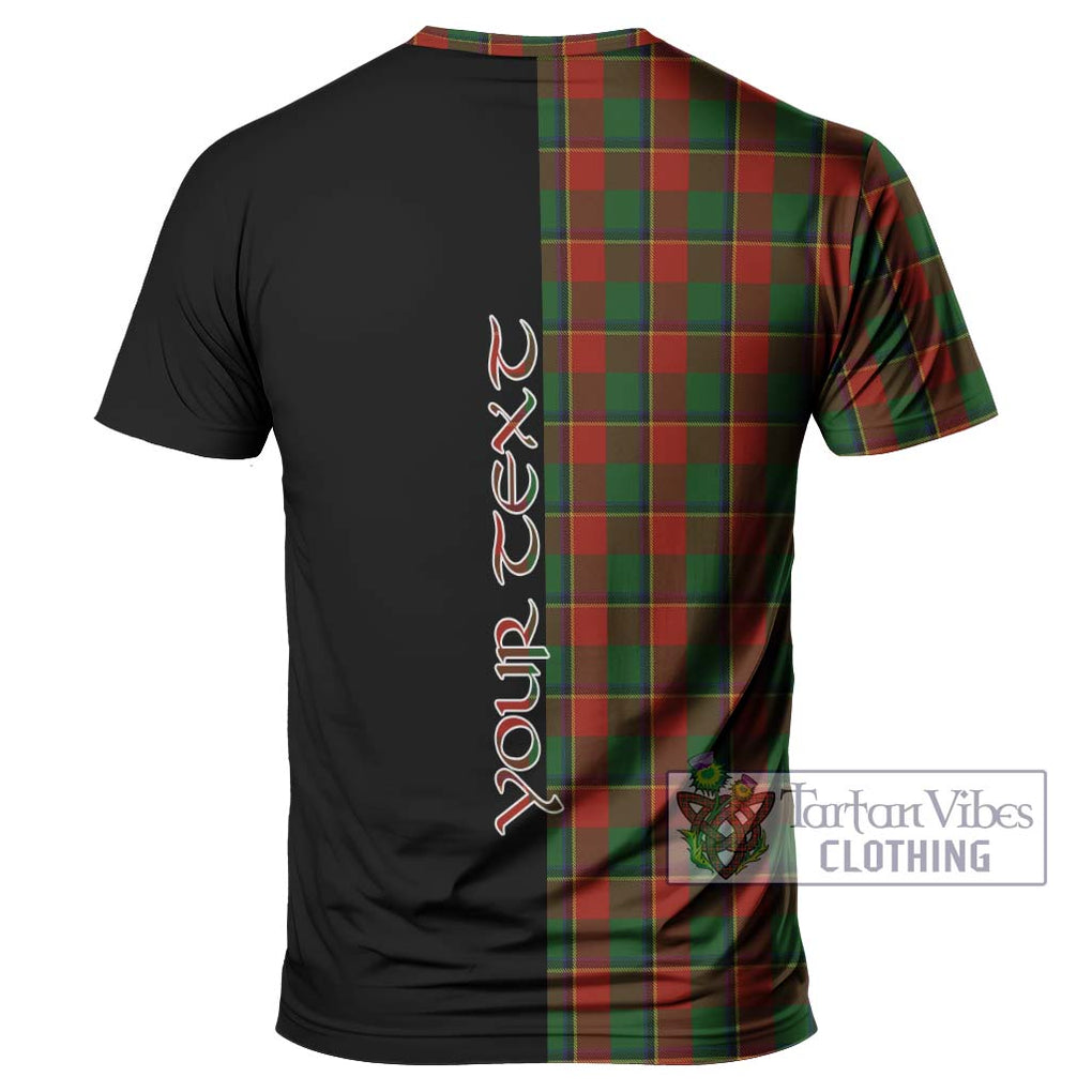 Turnbull Tartan T-Shirt with Family Crest and Half Of Me Style - Tartanvibesclothing Shop