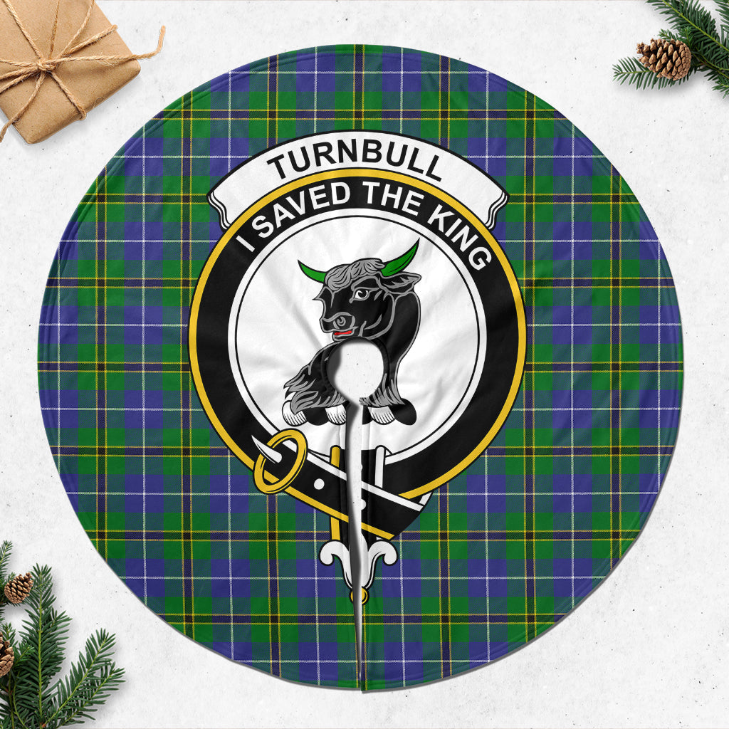 turnbull-hunting-tartan-christmas-tree-skirt-with-family-crest