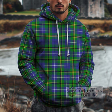 Turnbull Hunting Tartan Cotton Hoodie