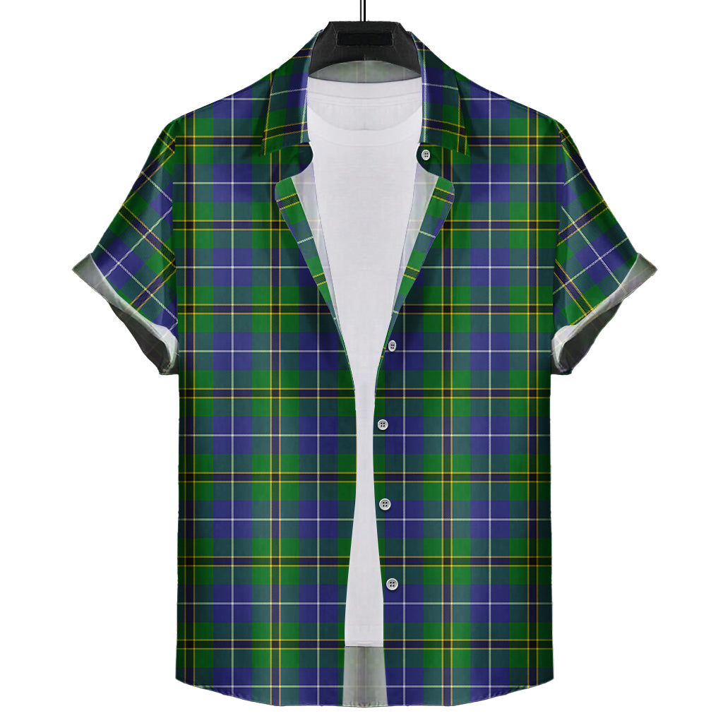 turnbull-hunting-tartan-short-sleeve-button-down-shirt