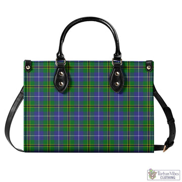 Turnbull Hunting Tartan Luxury Leather Handbags