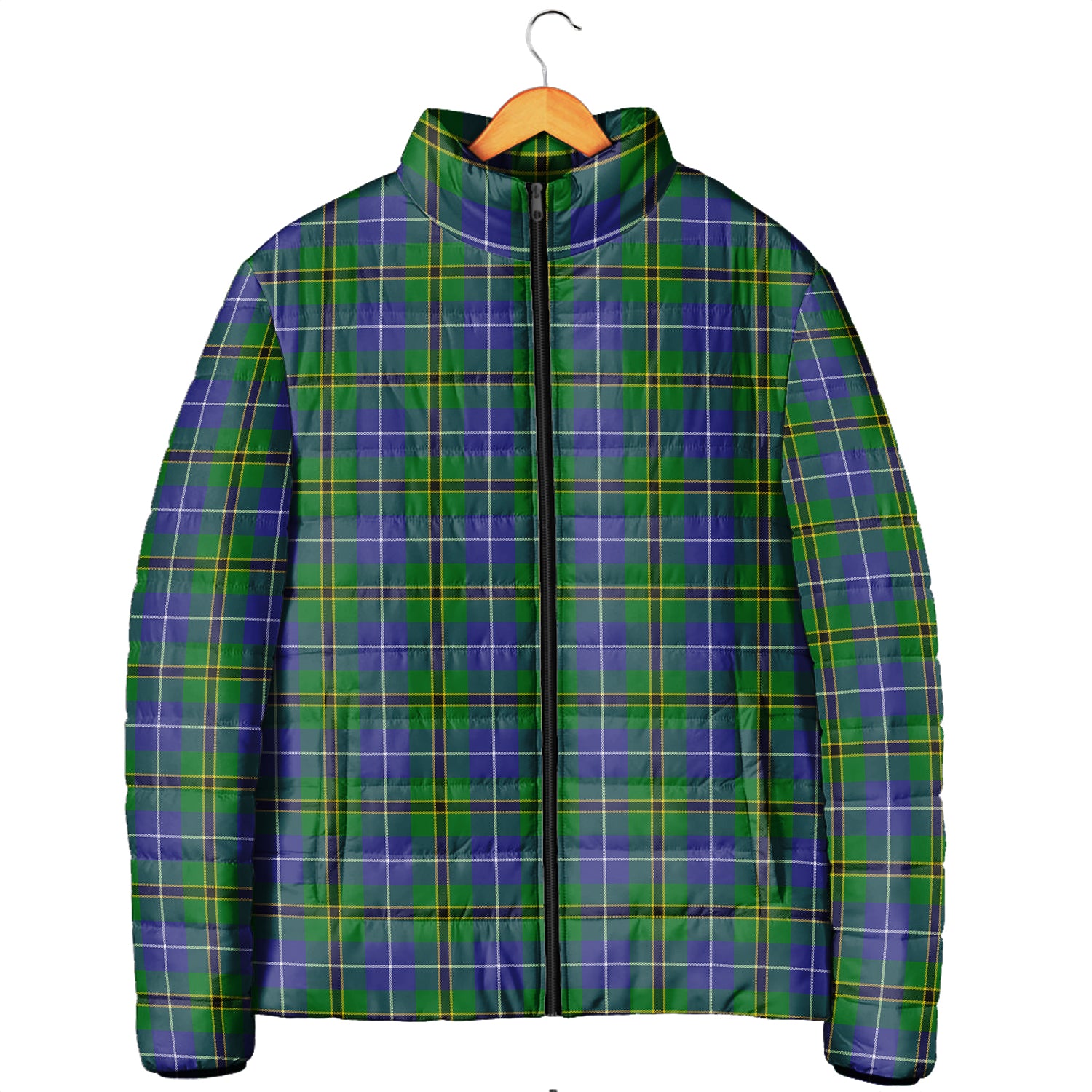 Turnbull Hunting Tartan Padded Jacket Men's Padded Jacket - Tartan Vibes Clothing