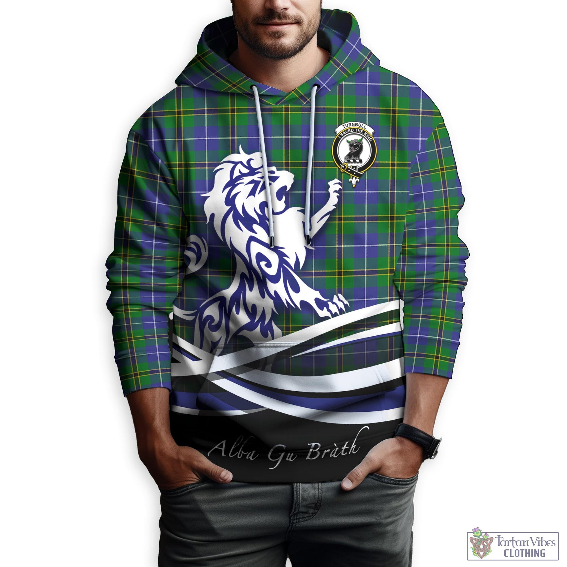 turnbull-hunting-tartan-hoodie-with-alba-gu-brath-regal-lion-emblem