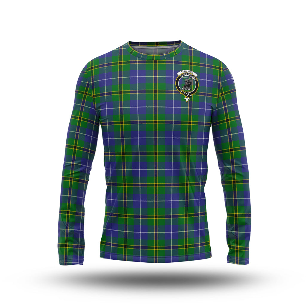 turnbull-hunting-tartan-long-sleeve-t-shirt-with-family-crest