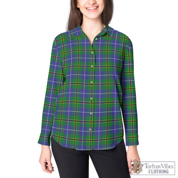 Turnbull Hunting Tartan Women's Casual Shirt