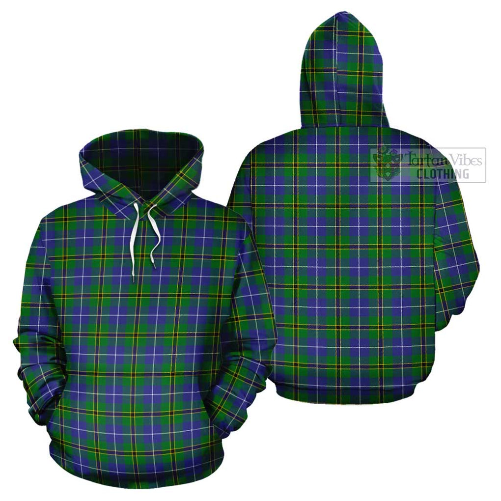 Turnbull Hunting Tartan Cotton Hoodie Pullover Hoodie - Tartan Vibes Clothing