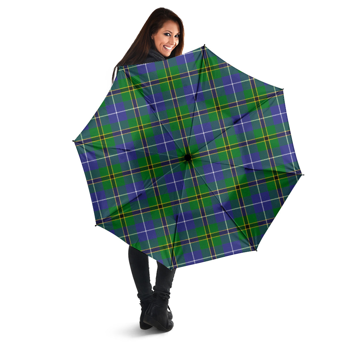 Turnbull Hunting Tartan Umbrella - Tartanvibesclothing