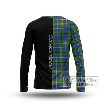 Turnbull Hunting Tartan Long Sleeve T-Shirt with Family Crest and Half Of Me Style