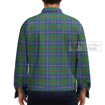 Turnbull Hunting Tartan Unisex Lapel Cotton Jacket