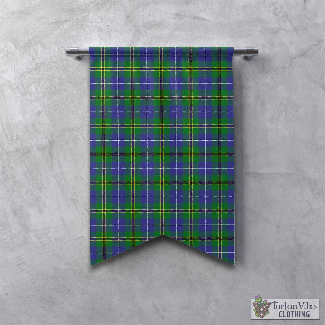 Tartan Vibes Clothing Turnbull Hunting Tartan Gonfalon, Tartan Banner