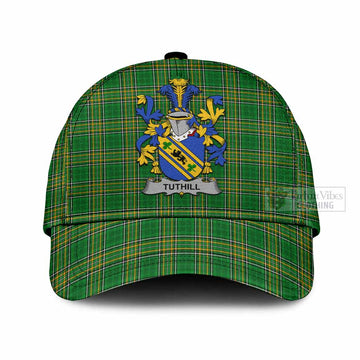 Tuthill Irish Clan Tartan Classic Cap with Coat of Arms