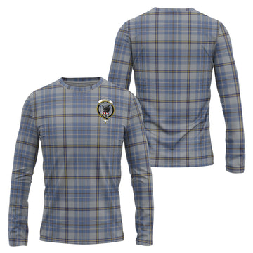 Tweedie Tartan Long Sleeve T-Shirt with Family Crest