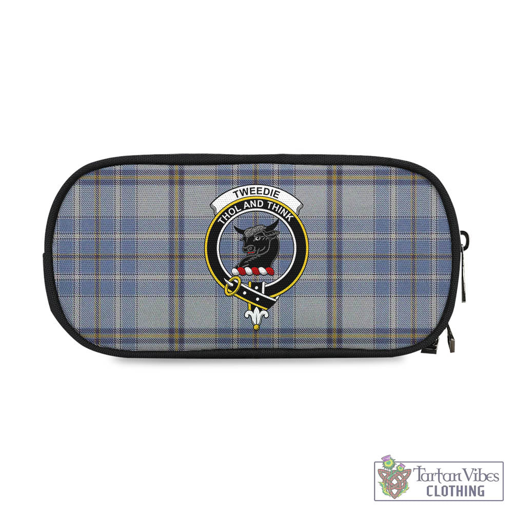 Tartan Vibes Clothing Tweedie Tartan Pen and Pencil Case with Family Crest