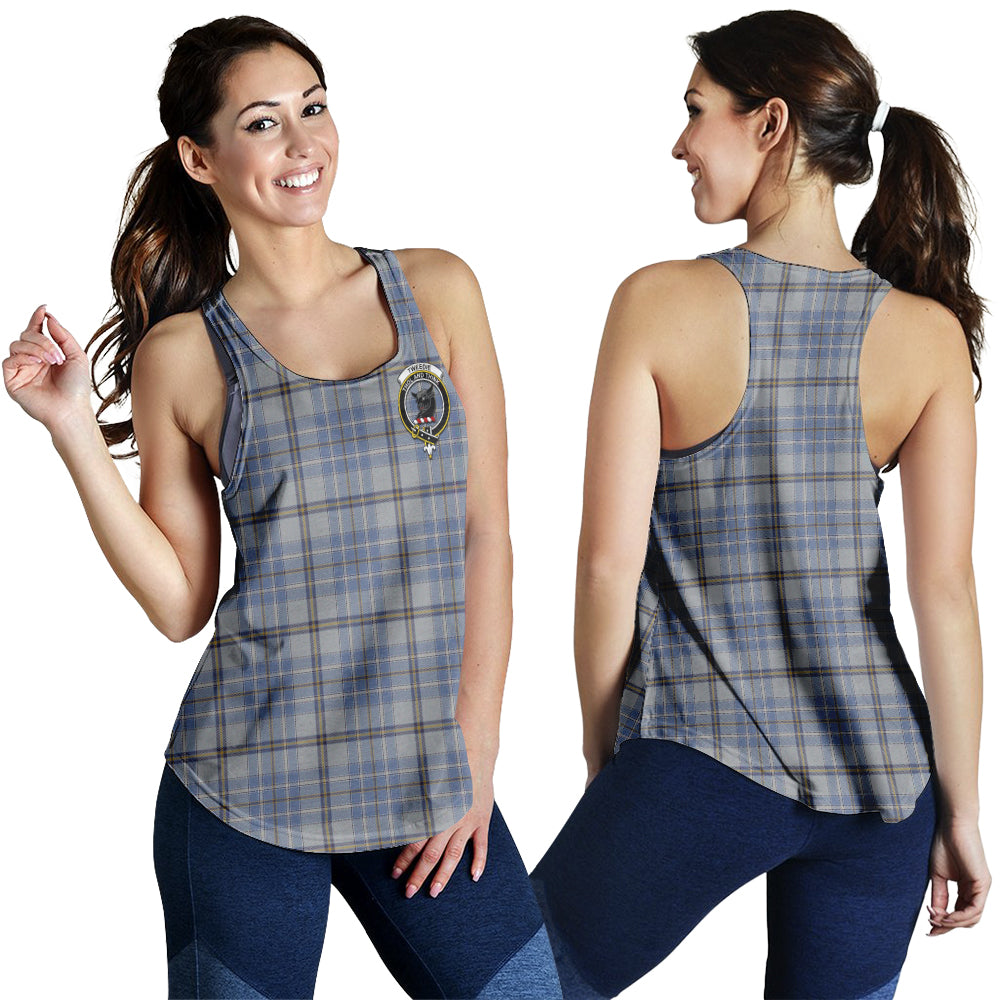 tweedie-tartan-women-racerback-tanks-with-family-crest