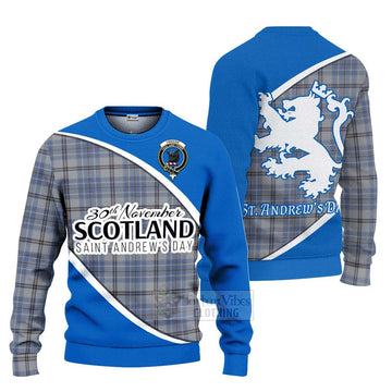 Tweedie Family Crest Tartan Ugly Sweater Celebrate Saint Andrew's Day in Style