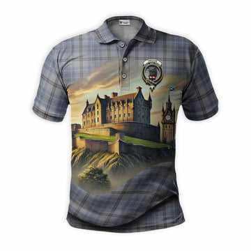 Tweedie Tartan Family Crest Polo Shirt with Scottish Ancient Castle Style Kid - Tartan Vibes Clothing