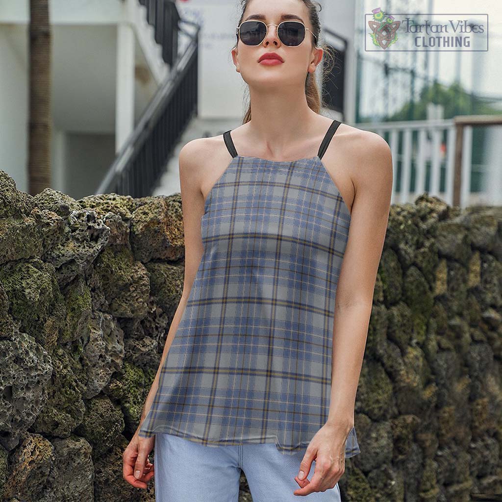 Tartan Vibes Clothing Tweedie Tartan Loose Halter Neck Camisole