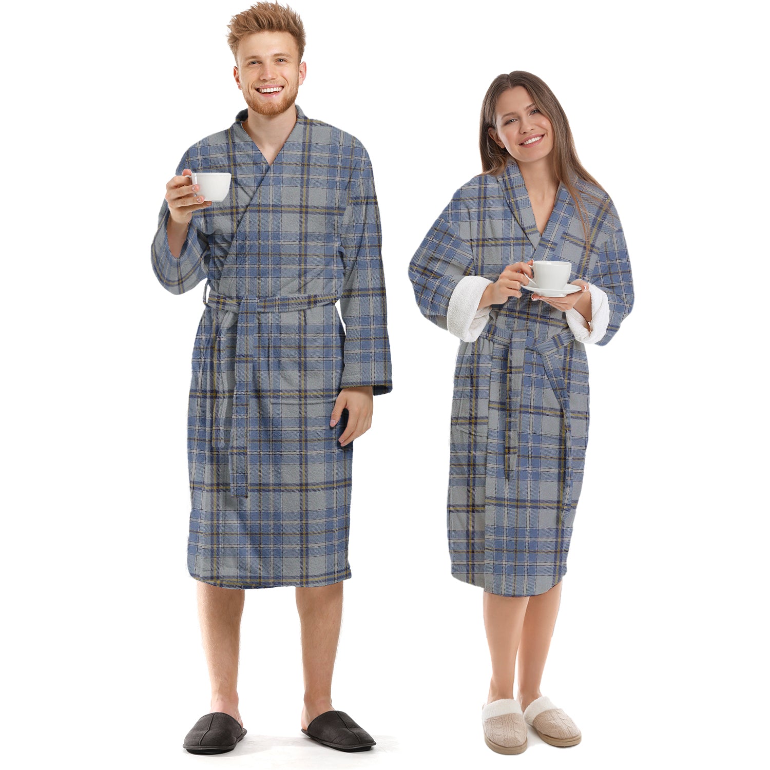 Tweedie Tartan Bathrobe Unisex S - Tartan Vibes Clothing