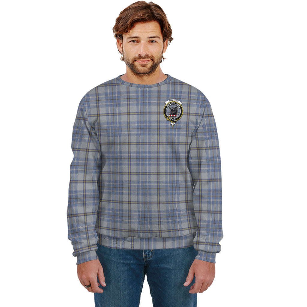 Tweedie Tartan Sweatshirt with Family Crest Unisex - Tartan Vibes Clothing