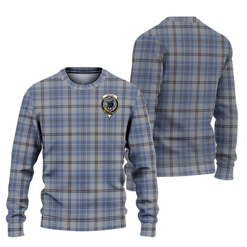 Tweedie Tartan Ugly Sweater with Family Crest